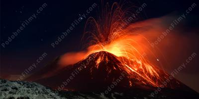 erupcja wulkanu filmy