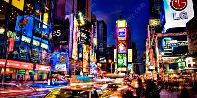 Times Square Manhattan Nowy Jork filmy