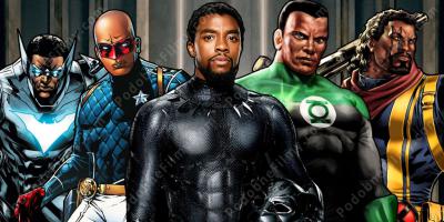 czarny superbohater filmy
